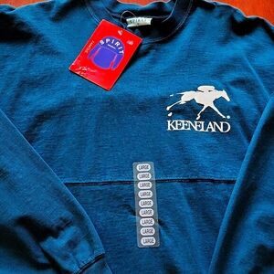 Keeneland long sleeve mens tshirt. Large Nwt